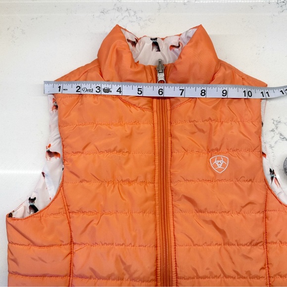 Ariat Kid’s Reversible Puffer Vest - Picture 12 of 13